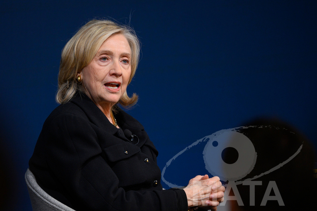 _DWI3188 | Die US-Politikerin Hillary Clinton auf der Veranstaltung Bridging Scholarship and Statecraft im Rahmen der Münchner Sicherheitskonferenz 2026. München, 13.02.2026 Bayern Deutschland  - Realisiert mit Pictrs.com