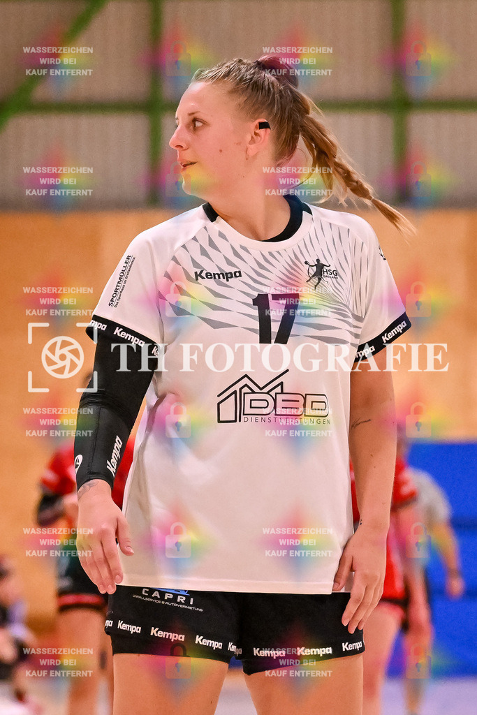 GER, SG Maulburg/Steinen - HSG Dreiland, Frauen-Handball, Oberliga Suedbaden, 3. Spieltag, Saison 2024/2025, 12.10.2024 | Jana Darius (HSG Dreiland, #17)GER, SG Maulburg/Steinen - HSG Dreiland, Frauen-Handball, Oberliga Suedbaden, 3. Spieltag, Saison 2024/2025, 12.10.2024Foto: TH Fotografie/Thomas Hess
