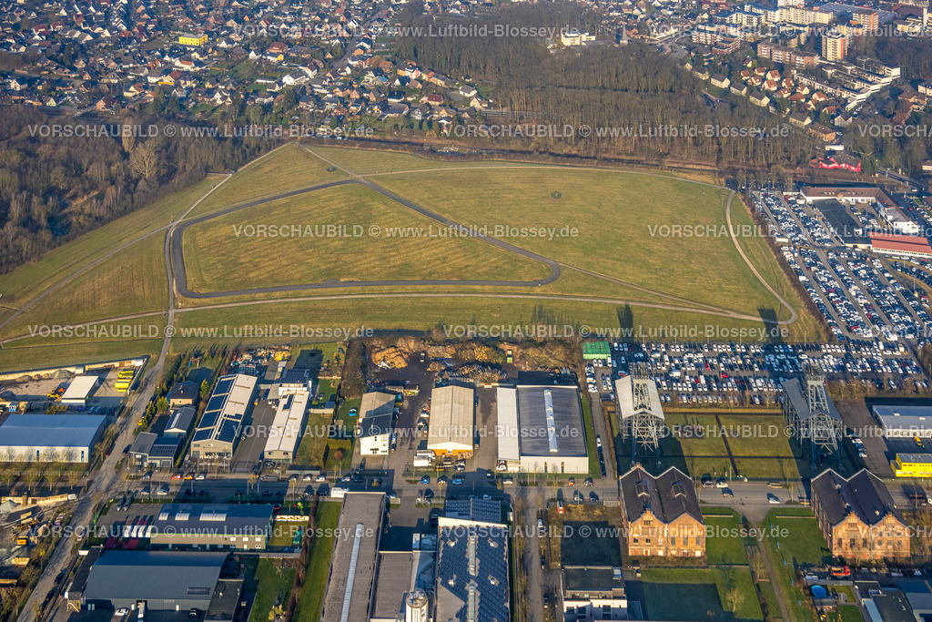 Hamm250200991Bockum-Hoevel | Luftbild, Rennrad- und Rollsport-Trainingsstrecke Radbod, Teil des Lippeparks, ehemalige Zeche Radbod, Bockum-Hövel, Hamm, Ruhrgebiet, Nordrhein-Westfalen, Deutschland
