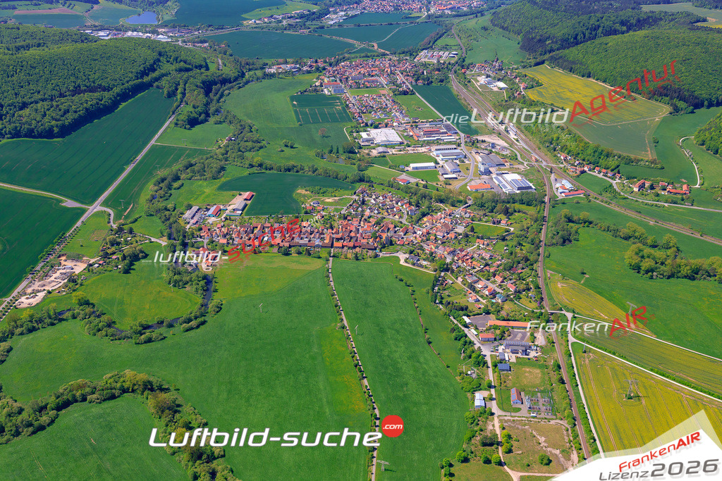 Das Luftbild der Stadt Einhausen wurde 2018 vom Flugzeug heraus erstellt (keine Drohne) Aufnahmehöhe ca.400 Meter- hohe Auflösung für beste Druck-Qualität
