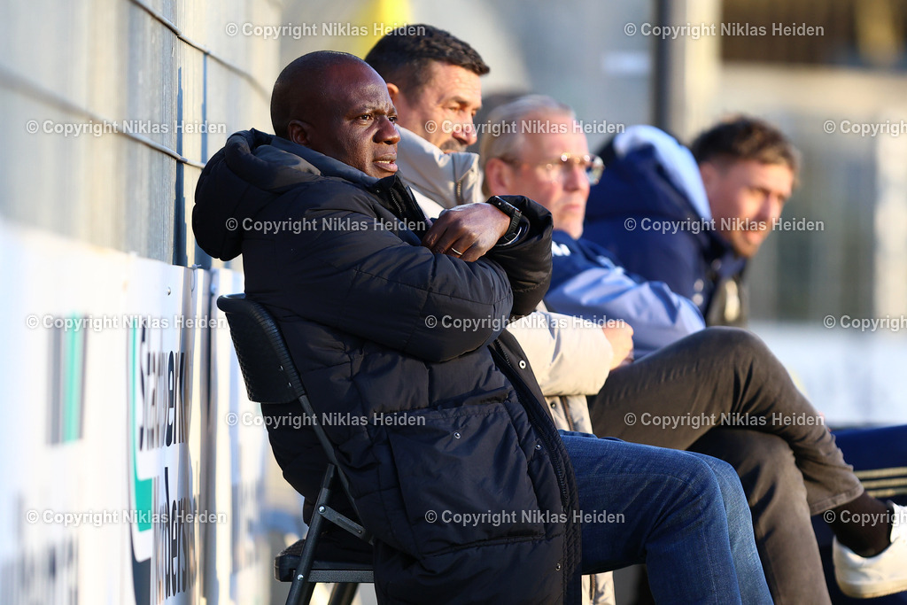 NH_FCEintrachtNorderstedt_1FCPhoenikLuebeck_RegionalligaNord_01042026 | Christiano Adigo (Trainer, 1. FC Phönix Lübeck)Fußball I Herren I Regionalliga Nord I Saison 2025-2026 I 20. Spieltag I FC Eintracht Norderstedt - 1. FC Phönix Lübeck I 01.04.2026 I Edmund-Plambeck-Stadion