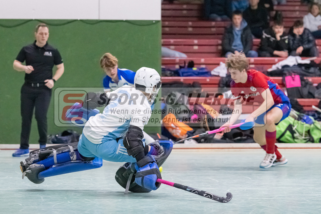 HK_20230304_105486 | Deutsche Meisterschaft MU16 Großflottbeker THGC - Mannheimer HC am 4.3.2023 RWK, Köln ,