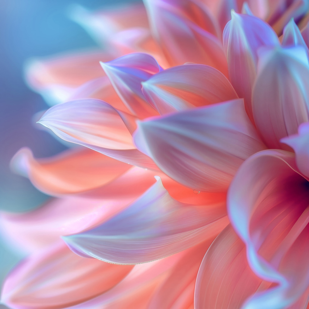 2406004 - Dahlienblüte | Dahlienblüte im Stil einer Fotografie.