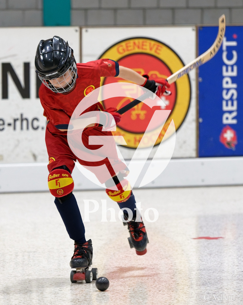 U13  - Geneve RHC v HC Munsingen W  |  during the U13  match between Geneve RHC and HC Munsingen W  at Centre sportif de la queue d'arve in Geneve, Switzerland