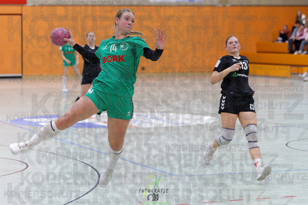 2024-10-19_303 | Jugendbundesliga B-Jugend weiblich; HSG Kleenheim/Langgöns - Longericher SC am 19.10.2024 in Oberkleen (Weidig-Halle) - Realisiert mit Pictrs.com