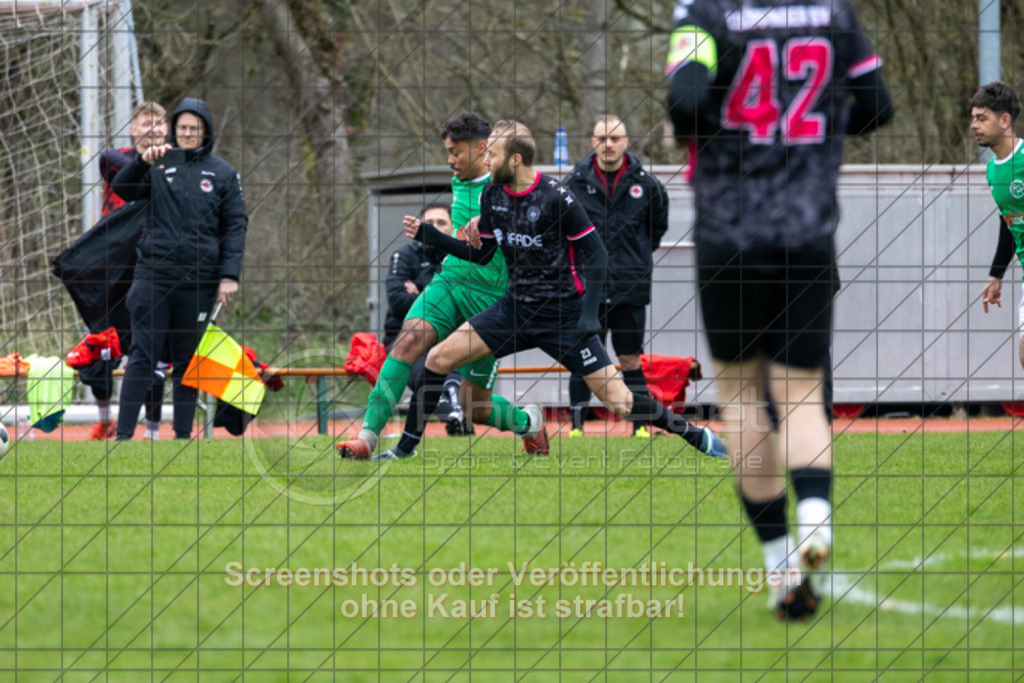 20260315_150307_0050 | #,TPSG Frisch Auf Göppingen (grün) vs. 1.Göppinger SV II (schwarz), Fussball, Kreisliga B8, Bezirk Neckar/Fils, 19. Spieltag, Saison 2025/2026, Rasenplatz Dr. Heinrich Zeller Stadion, Hohenstaufenstraße 142, 73033 Göppingen, 15.03.2026 - 15:00 Uhr,Foto: PhotoPeet / Event- &amp; Sportfotografie / Peter Harich