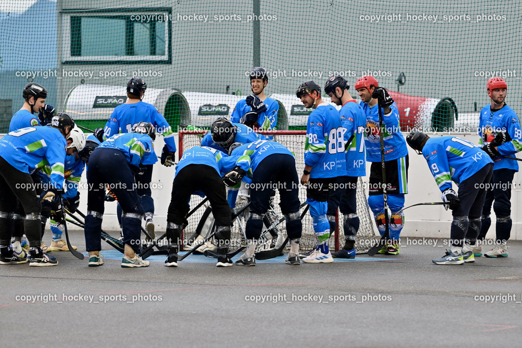 VAS Ballhockey Villach vs. ASKÖ Villach Ballhockey | ASKÖ Villach Mannschaft, VAS Ballhockey Villach vs. ASKÖ Villach Ballhockey, VAS Ballhockey Villach vs. ASKÖ Villach Ballhockey am 28.05.2025 in Villach (Alpen Arena ), Austria, (Photo by Bernd Stefan)