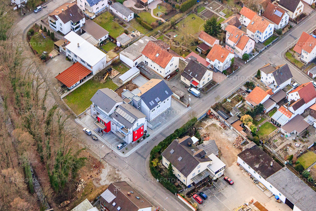 Luftbild: AWO Wohnheim in Kandel im Bundesland Rheinland-Pfalz in Deutschland. Foto: IMG_48887.jpg vom 03.03.2012 durch Werner Riehm/FLY-FOTO.de