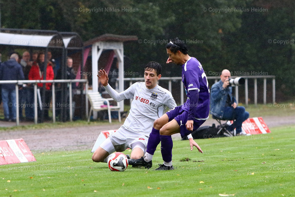 NH_TuSDassendorf_HEBC_OberligaHamburg_07102023 | #2 Eyke Hendrik Kleine (TuS Dassendorf), #22 Allan Michael Muto (HEBC)