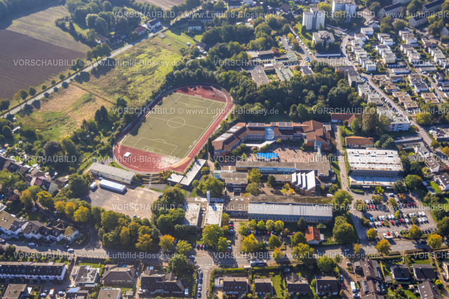 Holzwickede220900628 | Luftbild, Clara-Schumann-Gymnasium, Josef Reding Schule, Sportplatz Schulzentrum, Holzwickede, Ruhrgebiet, Nordrhein-Westfalen, Deutschland