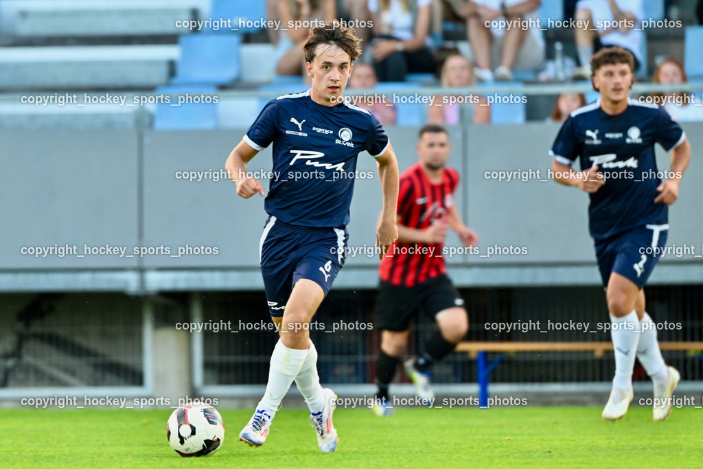 SC St. Veit vs. FC Nussdorf Debant | #6 Julian Hufnagl SC St. Veit, SC St. Veit vs. FC Nussdorf Debant, SC St. Veit vs. FC Nussdorf Debant am 22.08.2025 in St. Veit an der Glan (Jacques Lemans Arena), Austria, (Photo by Bernd Stefan)