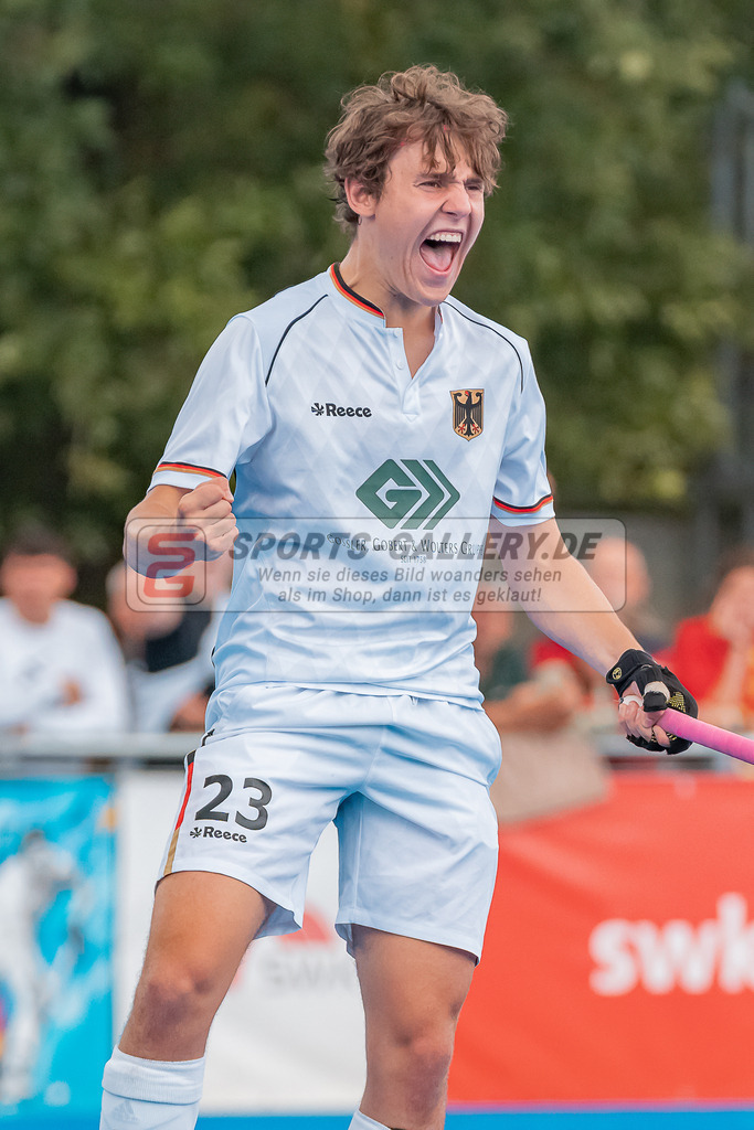 HK_20230716_102832 | Euro Hockey MU18 Boys Finale Belgium vs Germany Championship Girls & Boys am 16.7.2023 CHTC , Krefeld ,