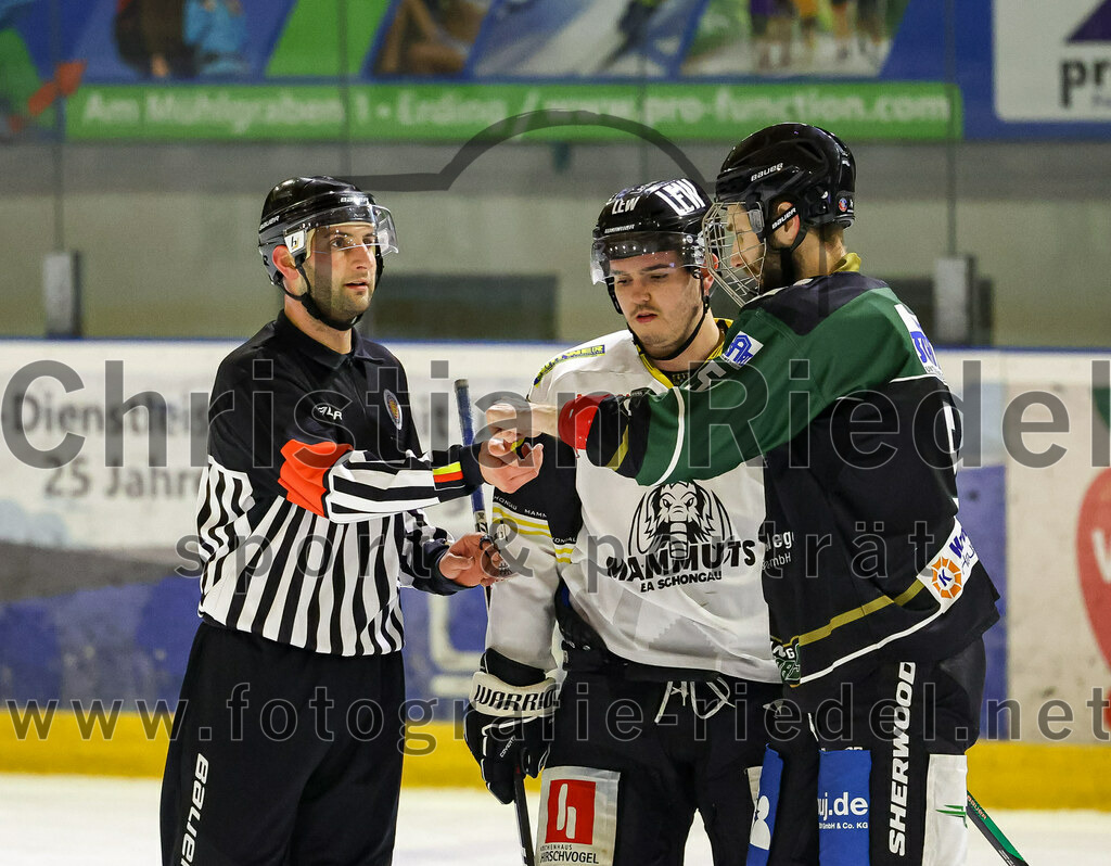 2022-12-23_071_TSV_Erding_gegen_EA_Schongau | Erding, Deutschland, 23.12.2022:
Eishockey, Bayernliga 2022 / 2023, 22. Spieltag, TSV Erding gegen EA Schongau, Endergebnis: 

Foto: Christian Riedel / fotografie-riedel.net