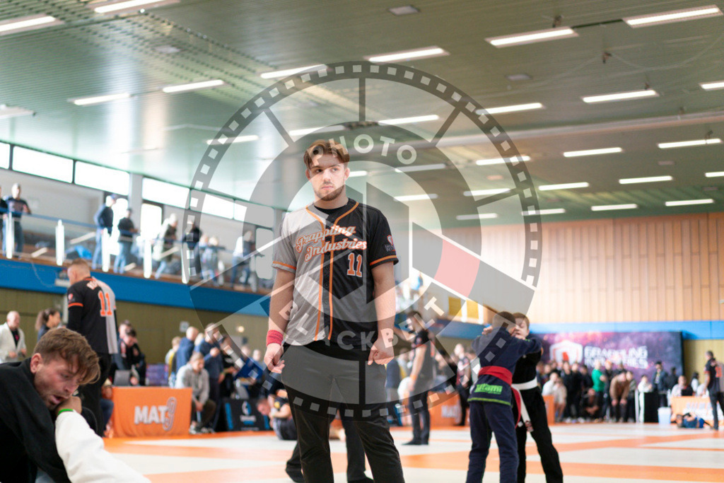 20240915PBB0257 | Athletes compete during the Grappling Industries’ grappling and Brazilian jiu-jitsu competition in Berlin, on September 15, 2024.