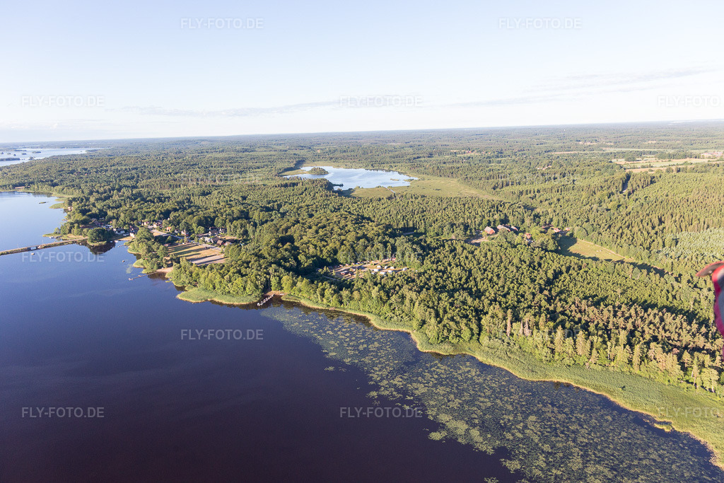 Luftbild: Ortsansicht in Torne im Bundesland Kronoberg in Schweden. Foto: IMG_108296.jpg vom 30.06.2018 durch Werner Riehm/FLY-FOTO.de