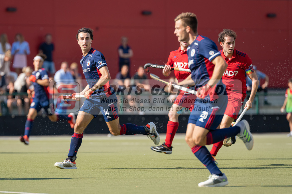 HK_20220903_109710 | 1. Bundesliga Herren Düsseldorfer HC - Mannheimer HC am 3.9.2022 DHC Düsseldorf, Düsseldorf , Teo Hinrichs ( Mannheimer HC #14 )
