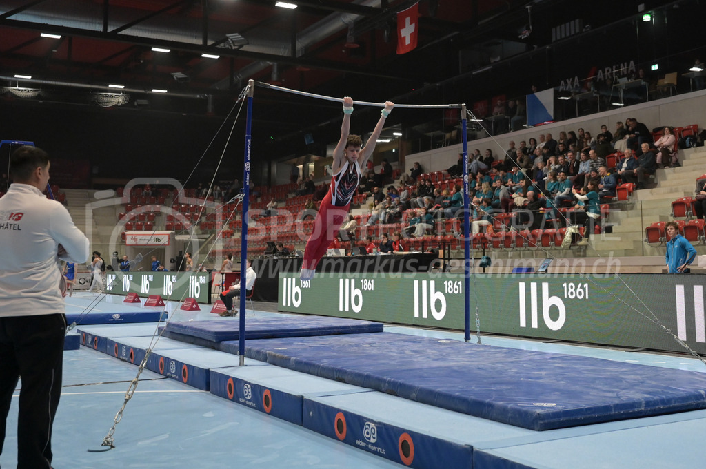 Schweizer Meisterschaften Kunstturnen Mannschaften Männer (B) - 22. November 2025 | Schweizer Meisterschaften Kunstturnen Mannschaften Männer (B)AXA Arena, WinterthurBild: Sportfotografie Markus Aeschimann | www.markus-aeschimann.ch - Realisiert mit Pictrs.com