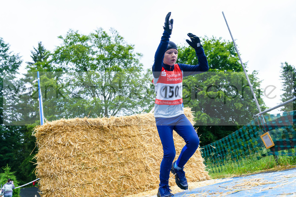 Hindernis-Cross Scheibe-Alsbach | Biathlonanlage "Am Rußtiegel" am 15. Juni 2024