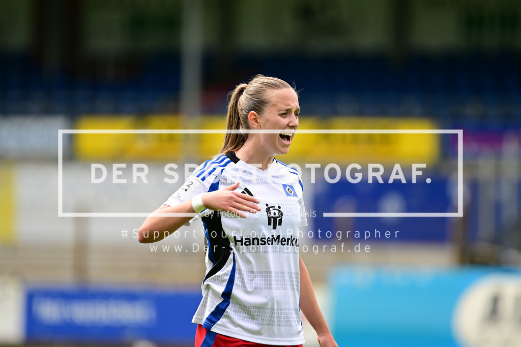 Fußball I Frauen I Saison 2024-2025 I 2. Bundesliga I 26. Spieltag I SV Meppen - Hamburger SV I 022602 | Der Sportfotograf. - Realisiert mit Pictrs.com