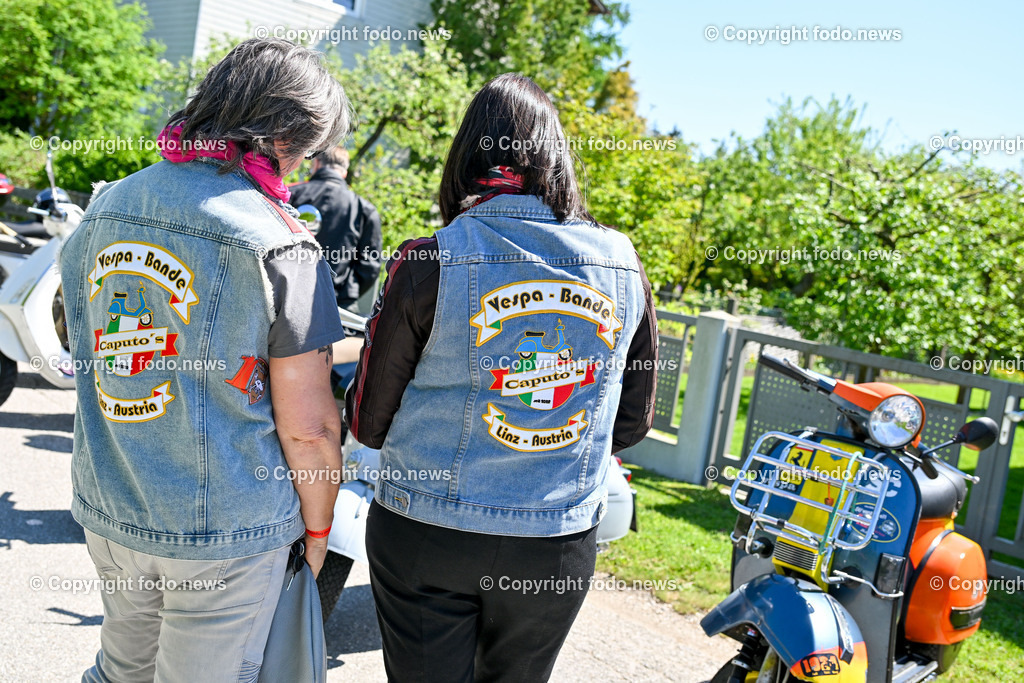 Lets Vespa togehter 2025_ Vespatreffen Neuhofen_ 27.04.2025-157 | 27.04.2025, Neuhofen, Kremsmuenster, AUT, Lets Vespa togehter 2025, Vespatreffen, im Bild Teilnehmer Vespatreffen, Motorsport Stadler©Copyright: Harald Dostal / fodo.media   Alle Bilder honorarfrei