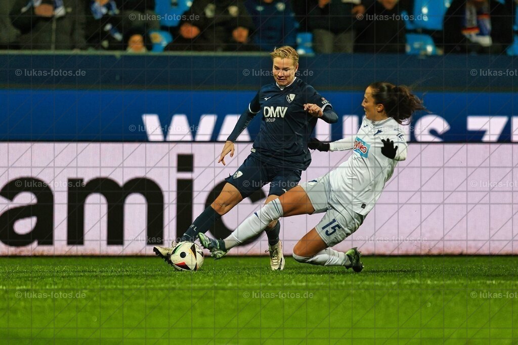 DFB-Pokal-Achtelfinale: VfL Bochum Frauen - TSG Hoffenheim 0:5 | Im Achtelfinale des DFB-Pokals der Frauen unterlag der VfL Bochum der TSG Hoffenheim aus der 1. Bundesliga mit 0:5. - Realisiert mit Pictrs.com