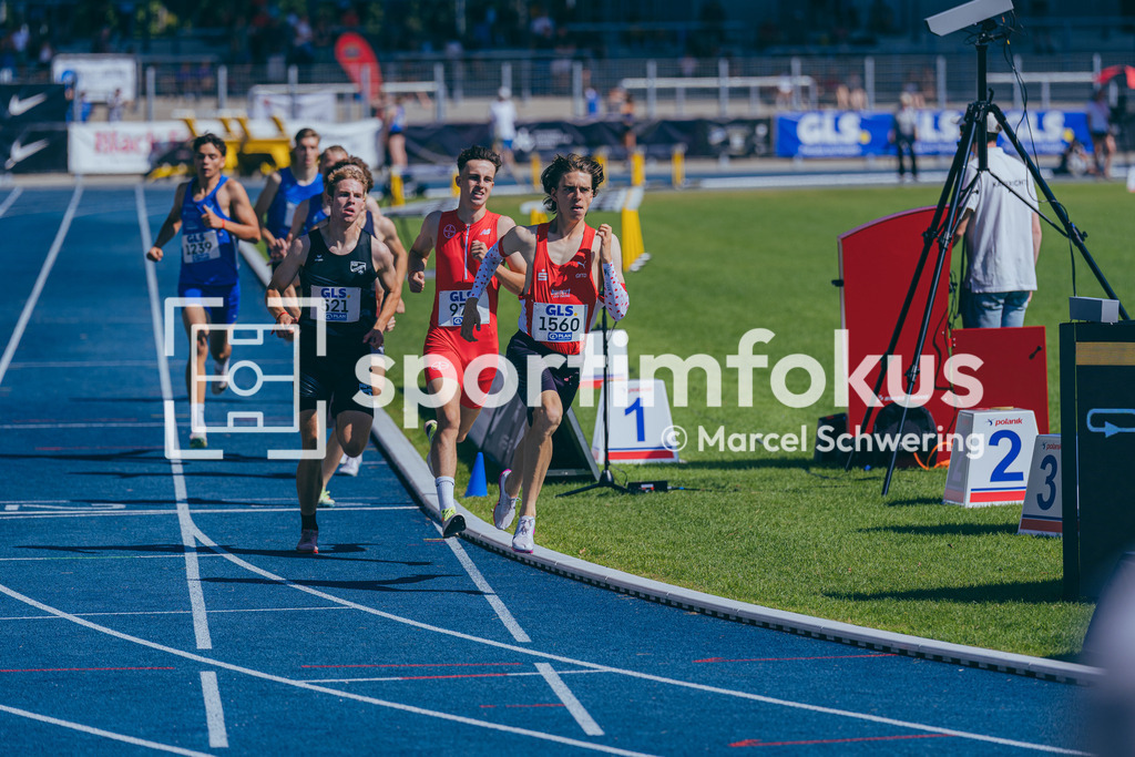 Deutsche Meisterschaften U20 / U16 2026 | Aik Straub, LG Olympia Dortmund, 1560, 800-Meter-Lauf, Deutsche Meisterschaften der U20 &amp; U16 2026, Lohrheidestadion Bochum-Wattenscheid, 11.07.2026. Foto: Marcel Schwering / sportimfokus - Realisiert mit Pictrs.com