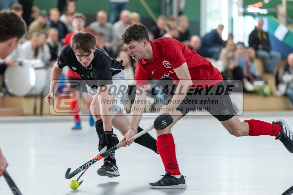 HK_20250202_102450 | 2. Bundesliga Halle Herren Club Raffelberg - Schwarz Weiss Köln am 2.2.2025 Halle am Raffelberg, Duisburg ,
