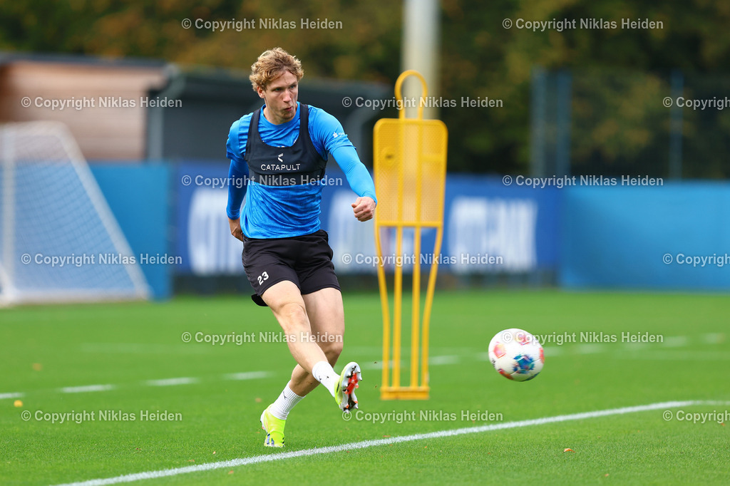 NH_HolsteinKiel_Training_22102025 | #23 Lasse Rosenboom (Holstein Kiel)Fußball I Herren I Training I Saison 2025-2026 I Holstein Kiel I 22.10.2025 I Citti-Fußballpark