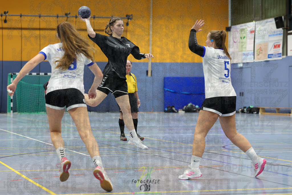 Frauen 2. Bezirksklasse, SG Rechtenbach - HSG Kleenheim/Langgöns III | Frauen 2. Bezirksklasse, SG Rechtenbach - HSG Kleenheim/Langgöns III am 16.11.2024 in Rechtenbach (Sporthalle Rechtenbach)Photo © 2024 - Jörg Heinrich - Realisiert mit Pictrs.com
