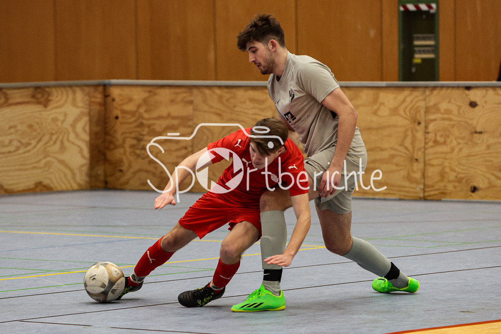 Maerbraeu-Cup BC Aichach II | TSV Schäftlarn (links) im Duell mit TSV Sielenbach / Viertelfinale