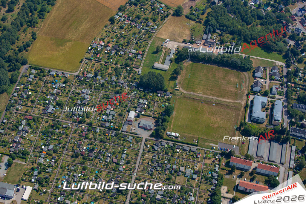aktuelles Luftbild von Ebersdorf Chemnitz - Luftaufnahme wurde 2018 von https://frankenair.de mittels Flugzeug (keine Drohne) erstellt.