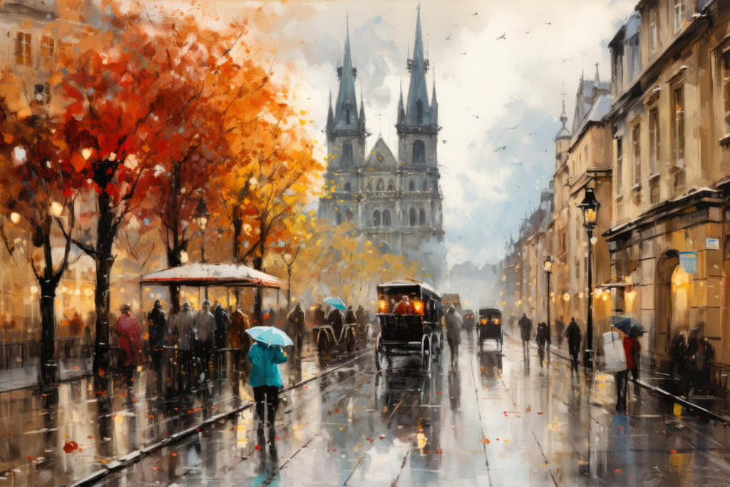 2307140 - Prag II | Bestellen Sie dieses Prag-Wandbild als Kunstdruck auf Leinwand, Acrylglas, Alu-Dibond, Akustikbild oder als Poster.