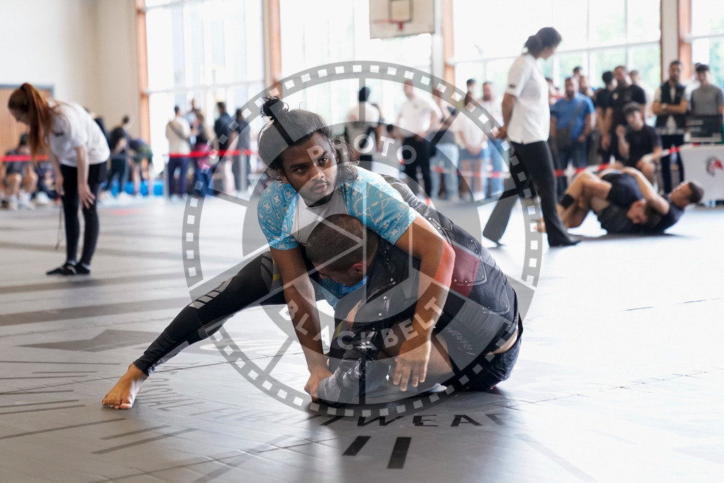 20240608PBB01358 | Fighters compete during the ILLCS VII summer edition luta livre competition in Hannover, Germany, on June 8, 2024.