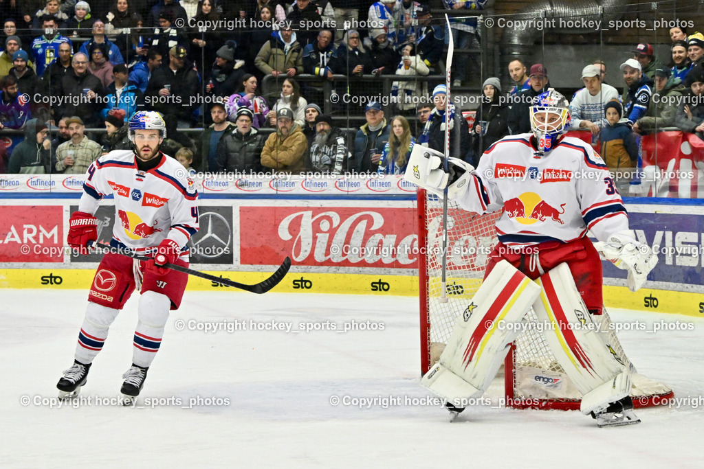EC IDM WÄRMEPUMPEN VSV vs. EC Red Bull Salzburg | #4 Nienhuis Nash EC Redbull Salzburg, #35 TOLVANEN ATTE EC Redbull Salzburg, EC IDM WÄRMEPUMPEN VSV vs. EC Red Bull Salzburg, EC IDM WÄRMEPUMPEN VSV vs. EC Red Bull Salzburg am 17.01.2025 in Villach (Stadthalle Villach), Austria, (Photo by Bernd Stefan)
