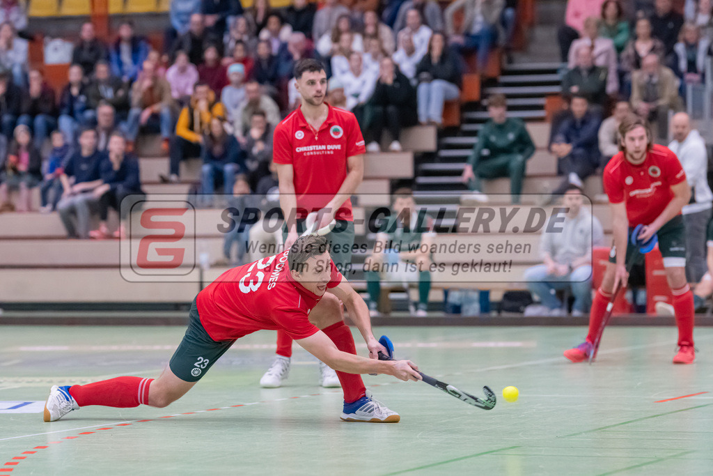 HK_20230108_102420 | 1. Bundesliga ( Halle ) Herren Crefelder HTC - Uhlenhorst Mülheim am 8.1.2023 Crefelder HTC  ( CHTC ), Krefeld , Boomes Anton ( Crefelder HTC #23 )