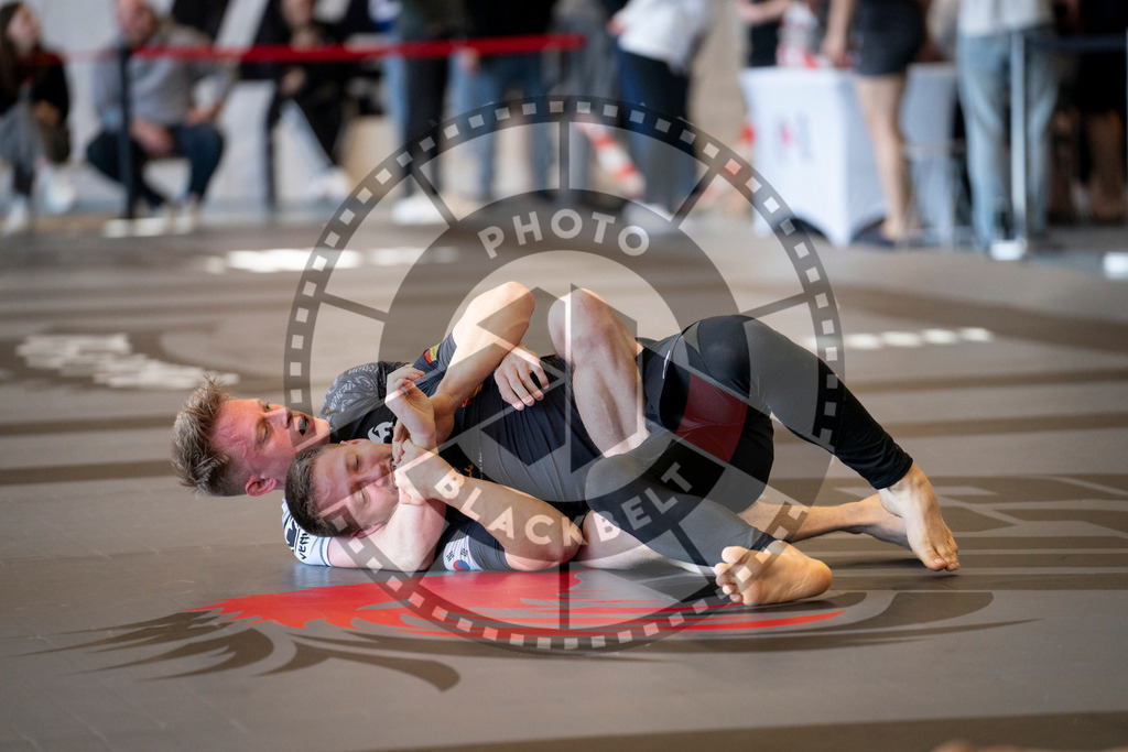 20240309PBB5832 | Fighters compete during the International Luta Livre (ILLCS) Spring Championship in Hannover, Germany, on March 9, 2024.