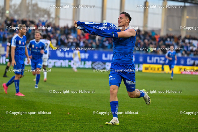 AUT, Admiral Bundesliga, FC Blau Weiss Linz vs Lask Linz | 12.11.2023, Hofmann Personal Stadion Linz, AUT, Admiral Bundesliga, FC Blau Weiss Linz vs Lask Linz, im Bild Stefan Feiertag (Blau Weiss Linz)


// Admiral Bundesliga Match between FC Blau Weiss Linz vs Lask Linz in Linz, Austria on 2023/11/12
