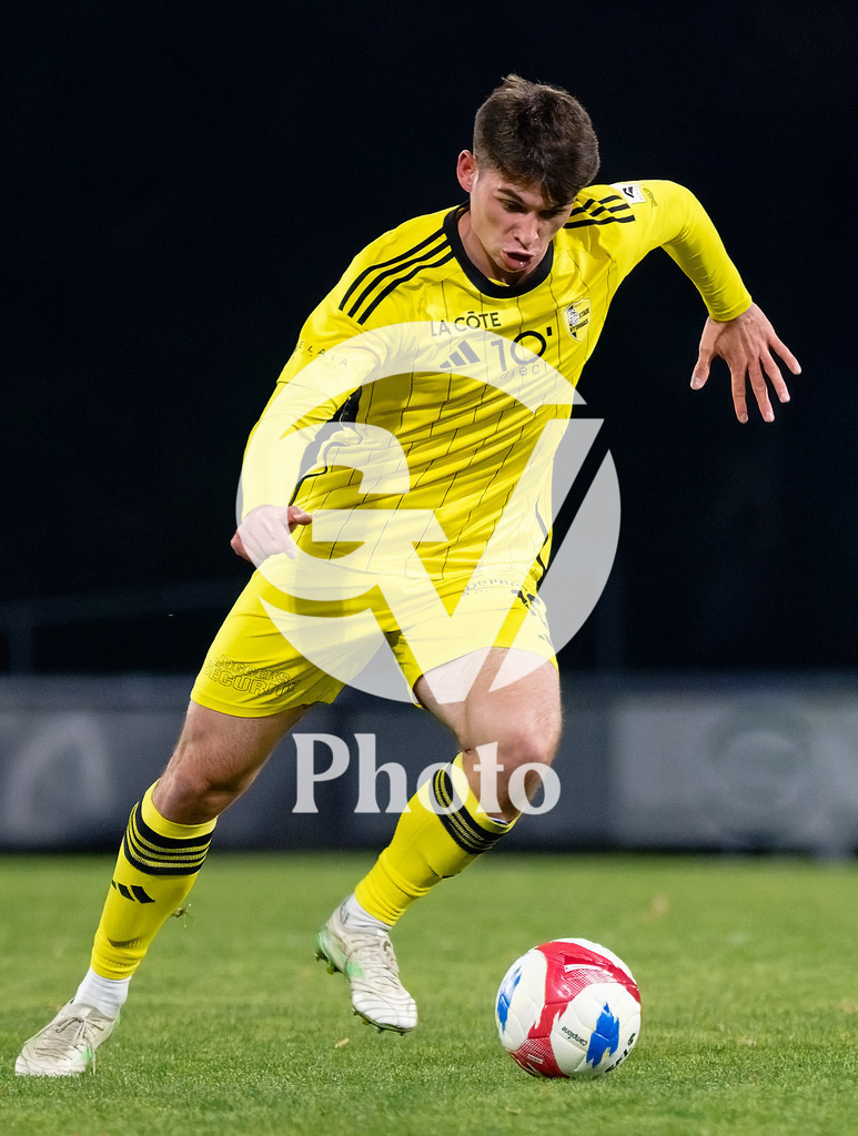 dieci Challenge League - FC Stade Nyonnais v FC Vaduz |  during the dieci Challenge League match between FC Stade Nyonnais and FC Vaduz at Centre sportif de Colovray in Nyon, Switzerland