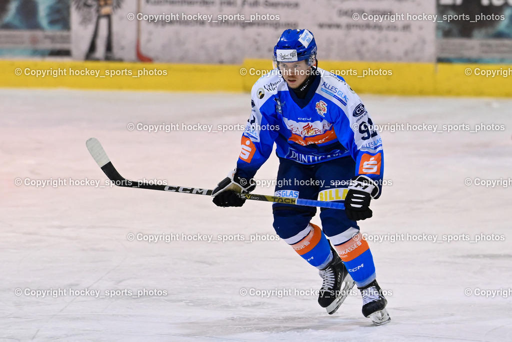 ESC Steindorf vs. ESV Ferlach  | #92 Ratz Patrick ESC Steindorf, ESC Steindorf vs. ESV Ferlach , ESC Steindorf vs. ESV Ferlach  am 15.02.2026 in Steindorf (Ossiachersee Halle), Austria, (Photo by Bernd Stefan)
