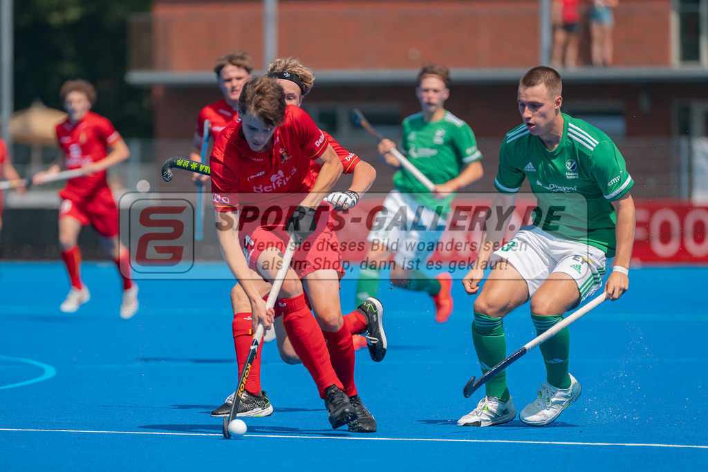 HK_20230709_100055 | Euro Hockey MU18 Belgium - Ireland Championship Girls & Boys am 9.7.2023 CHTC , Krefeld ,