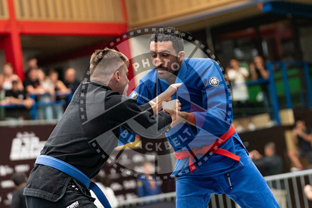 20230826PBB52087 | Fighters compete during the AJP INTLPRO BJJ and grappling competition in Hamburg, Germany, on August 26 2023.
