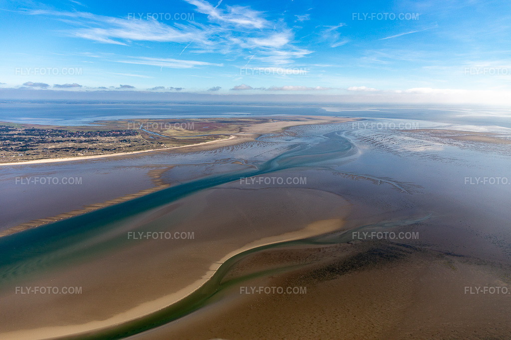 Aerial view: View of the town in Fanø in the state South Denmark, Denmark.Photo: IMG_118668.jpg taken on 09/21/2019 by Werner Riehm/FLY-FOTO.comResolution of the original: 5472 x 3648 px