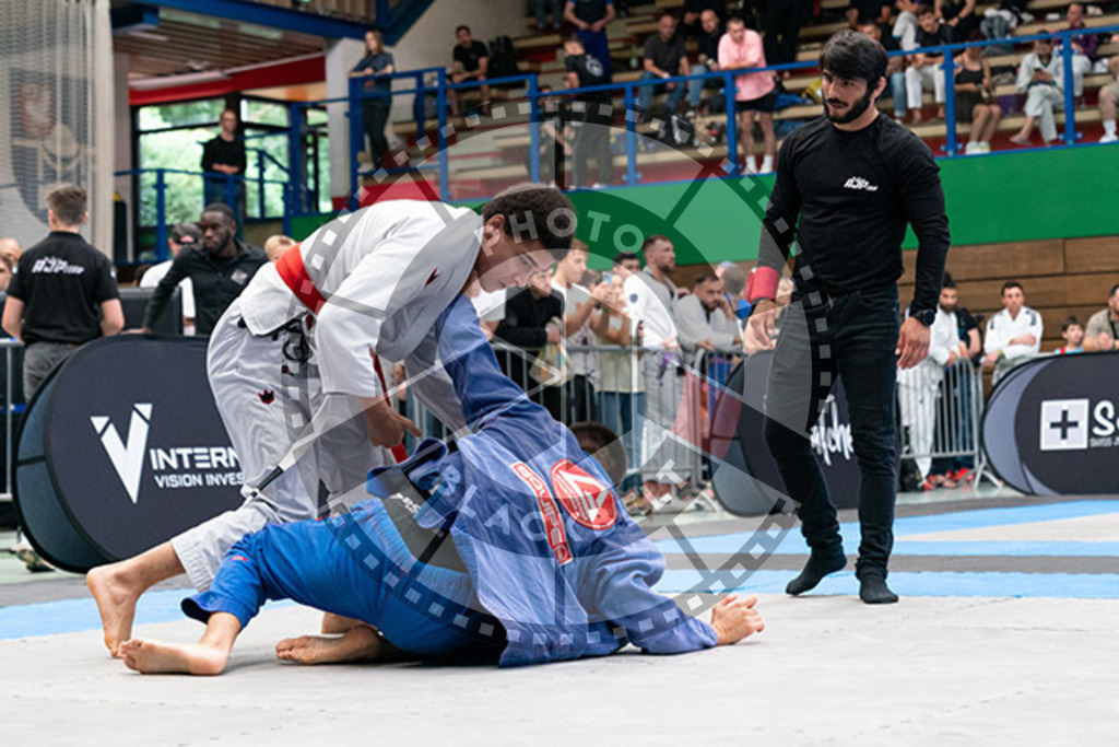 20230826PBB55722 | Fighters compete during the AJP INTLPRO BJJ and grappling competition in Hamburg, Germany, on August 26 2023.