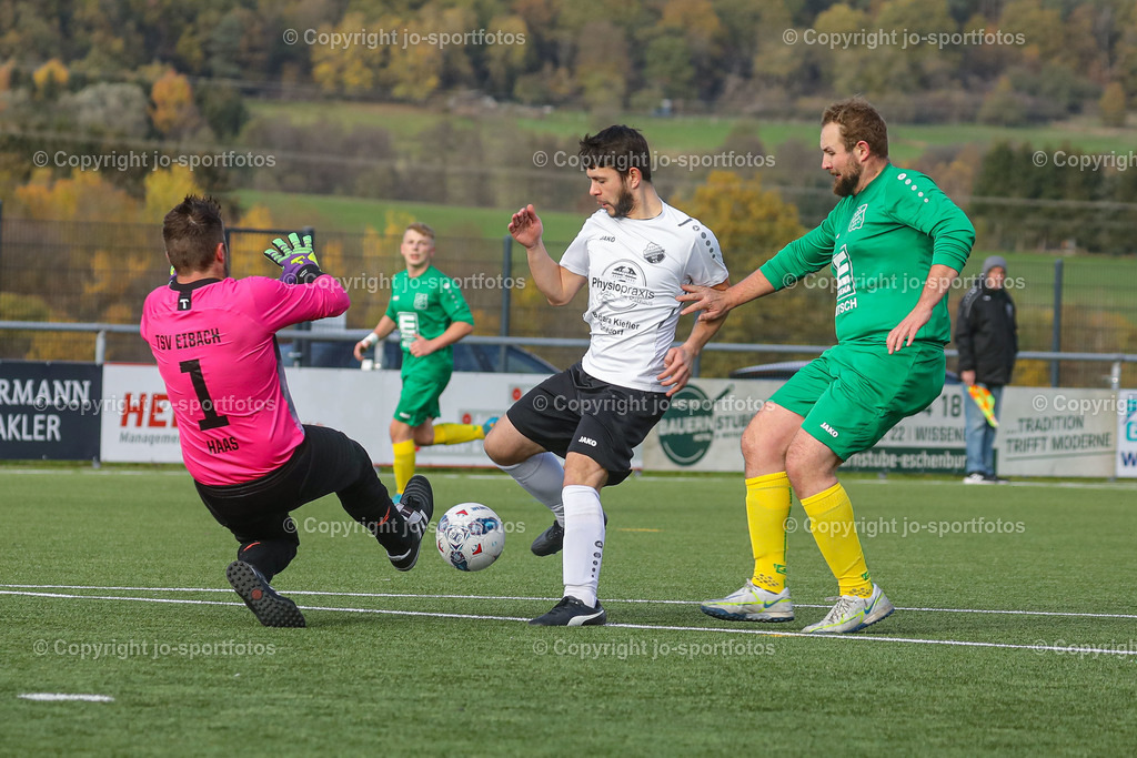 870A0869 | 05.11.2022; Kreisliga B Dillenburg; Kunstrasenplatz Manderbach; FSV Manderbach - TSV Eibach; Ergebnis: 1:4 (0:2)
