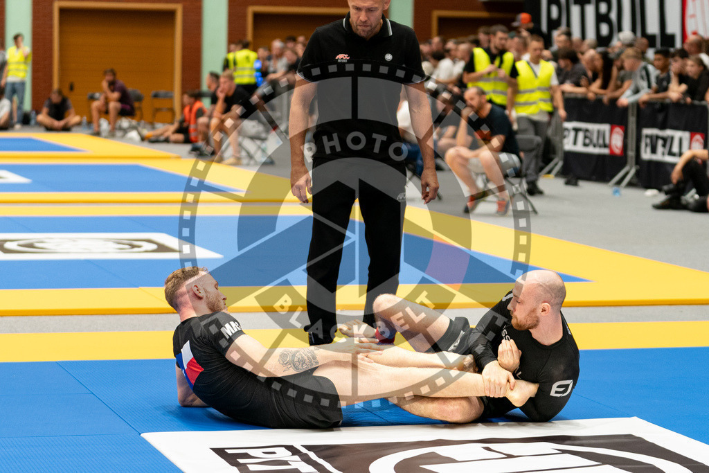 20230916PBB3750 | Fighters compete during the grappling tournement ADCC Trials (European, Middle East and African Championship) in Warsaw, Poland, on September 16, 2023.