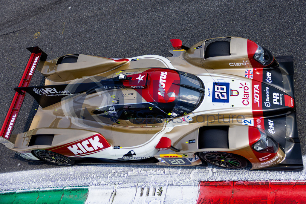Trainproduction-20230708-0139 | MONZA,ITALY,08.Jul.23 - MOTORSPORTS - WEC, FIA World Endurance Championships, 6h of Monza, Autodromo Monza. Image shows David Heinemeier Hansson (DEN), Oliver Rasmussen (DEN) and Pietro Fittipaldi (BRA/ JOTA).  Photo: Trainproduction / Matthias Trinkl