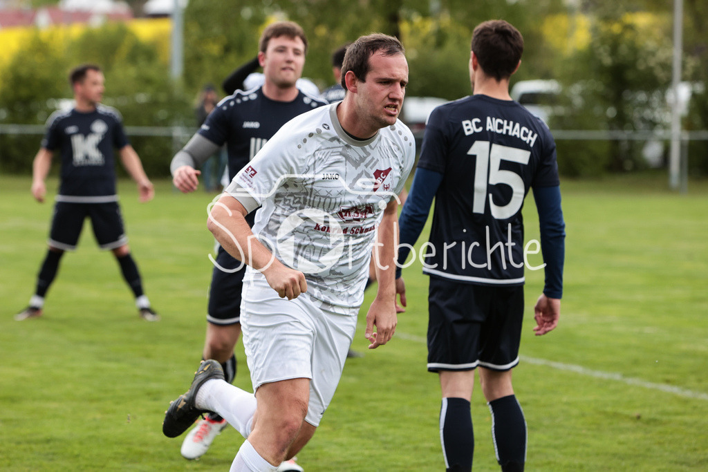 BC Adelzhausen - BC Aichach | Jubel nach 1-0 / BCA #6