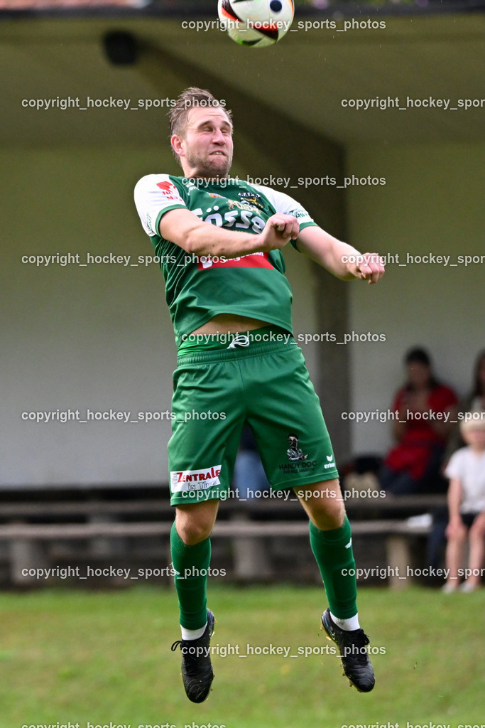 WSG Radenthein vs. SV Rapid Lienz | #6 Florian Unterweger Rapid Lienz, WSG Radenthein vs. SV Rapid Lienz, WSG Radenthein vs. SV Rapid Lienz am 30.08.2025 in Radenthein (Sportplatz Radenthein), Austria, (Photo by Bernd Stefan)
