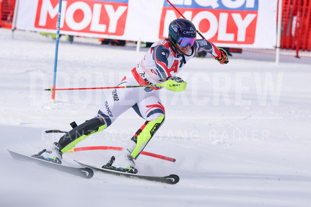 Audi FIS Ski World Cup: Men’s Slalom – Hahnenkamm Race, Kitzbuehel | Kitzbuehel, Austria, 25.Jan.26 - Alpine Skiing - FIS World Cup, Hahnenkamm Race, Slalom, men. The image shows RASSAT Paco (FRA, Head).