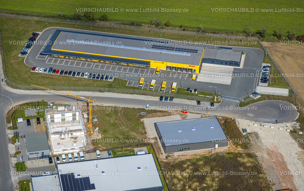 Soest220904299 | Luftbild, DHL Logistik, Gewerbegebiet Wasserfuhr, Soest, Soester Börde, Nordrhein-Westfalen, Deutschland